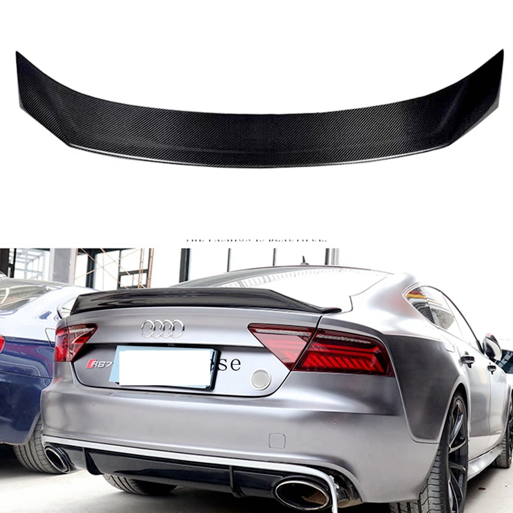 Автомобильные аксессуары для AUDI A7 S7 RS7 2013 2014 2015 2016 2017 2018 спойлер на заднюю крышу из