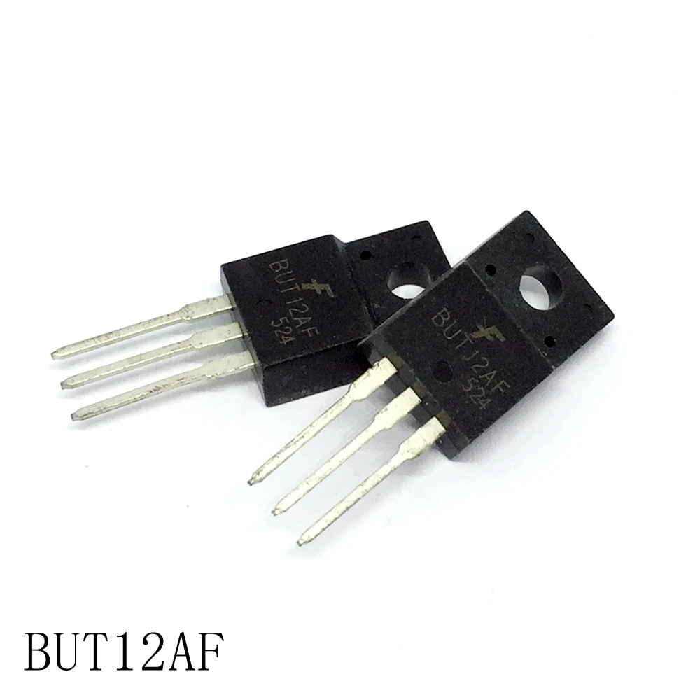 Мощность транзистор BUT12AF TO 220F 8A/450V 10 шт./лот новинка|Приборы для измерения уровня| |