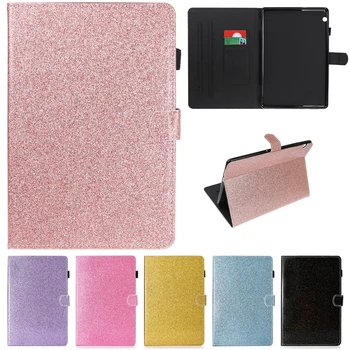 

for Huawei MediaPad T5 10 Case Glitter Tablet Cover with Stand Protection Shell Case for Huawei MediaPad T5 10 (10.1")