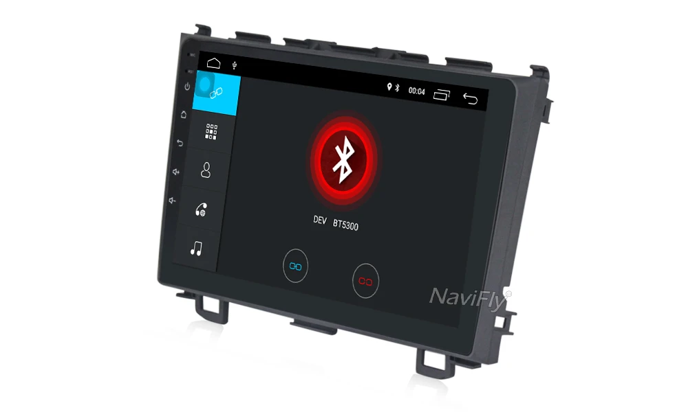 Flash Deal NaviFly Android 8.1 Car GPS Navigation for Honda CRV CR-V 2007-2011 Multimedia player Video Stereo FM Autoradio BT Wifi Map RDS 14
