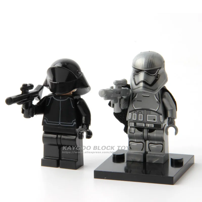 LegoINGl совместимые с legoINGl Звездные космические войны Пробуждение силы Phasma Kylo Ren Flame