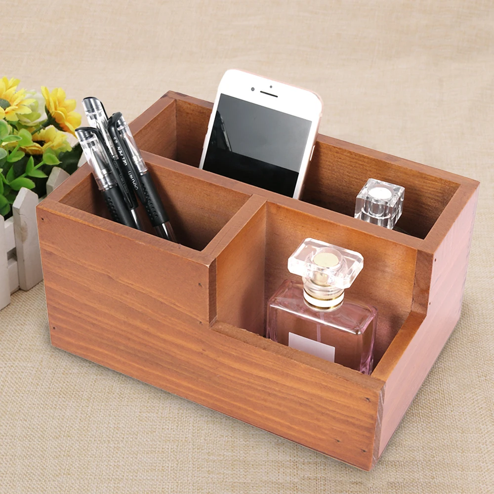 

Wooden Flower Pots Table Storage Box Garden Planter Trough Pot Window Box for Succulent Plants Nursery Plants Garden Supplies