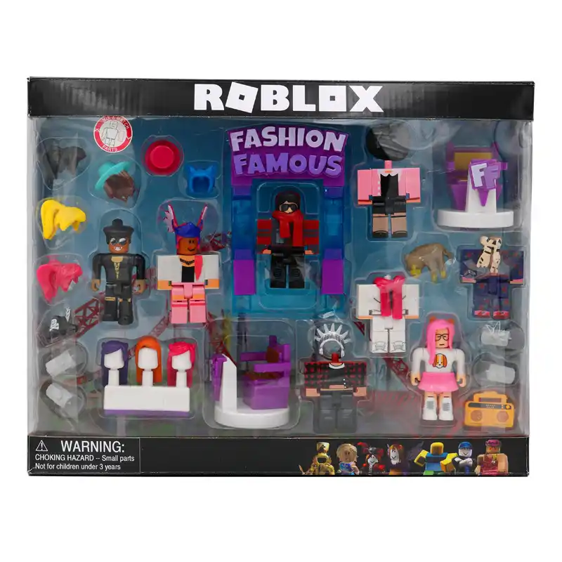 Roblox Celebrity Fashion Famous Playset 7cm Pvc Suite Dolls Boys - roblox face kids canvas print roblox kids canvas kids poster