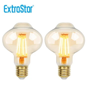 

ExtraStar® LED bulb festoon E27/6W 540 Lumen, filament bulb soft LED light Vintage single