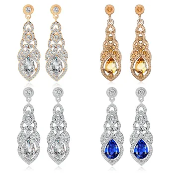 

30 Pairs/lot classical fashion women alloy earrings lot luxury jewelry cool design earrings wholesale 201026-186