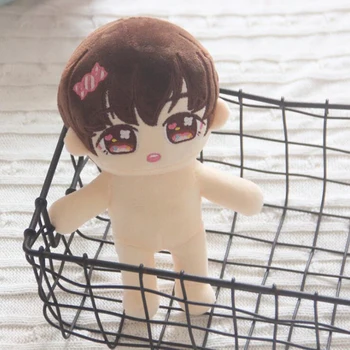 

20cm cartoon Human doll plush doll cute pop Idol doll plush pillow soft toy star plush doll birthday gifts toys for girls