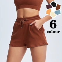 

Sexy Women's Sports High Waist Shorts Athletic Gym Workout Fitness Yoga Leggings Briefs Female Athletic Breathable Sports Shorts