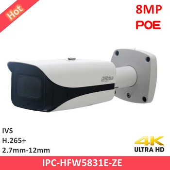 

Dahua 8MP POE IP Camera IPC-HFW5831E-ZE 4K Network Camera H.265+ IVS Outdoor IP67 IR distance 50m 2.7-12mm Motorized lens