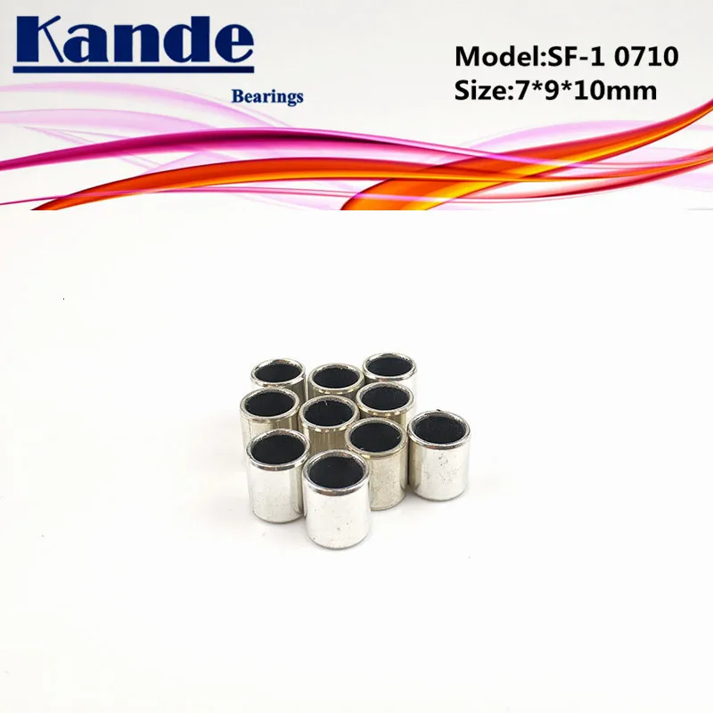 SF-1 0710 самосмазывающаяся Композитный рукавом Размеры 7*9*10 мм SF1 0710 Kande подшипники