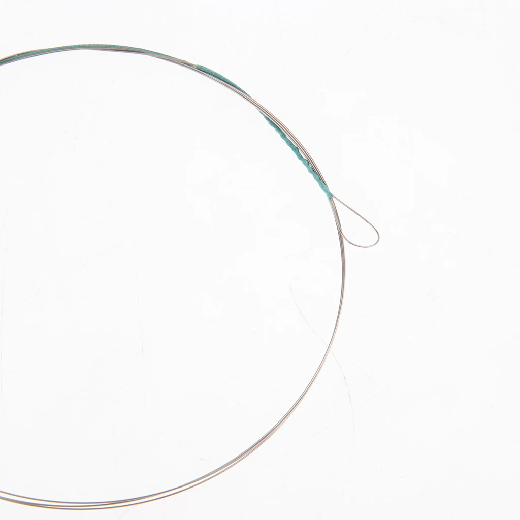 2 Pieces Erhu Replacement Steel Strings for Chinese Violin Fiddle Parts