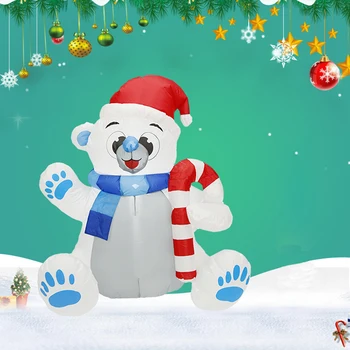 

120cm Christmas Air Inflatable Santa Claus Snowman Outdoor Airblown Christmas Decoration Figure Kids Classic Children Toys