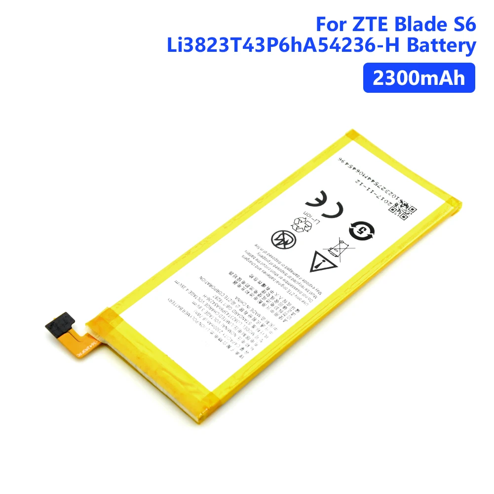 3 8 V 2300mAh литий полимерный телефон Bateria Li3823T43P6hA54236 H Аккумуляторы для ZTE Q5 C S2003 S2005 G720T