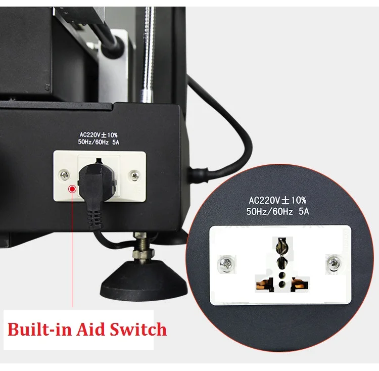 ZM R5860 паяльная машина R5860C горячего воздуха 3 зоны 4800 Вт наладочная станция BGA