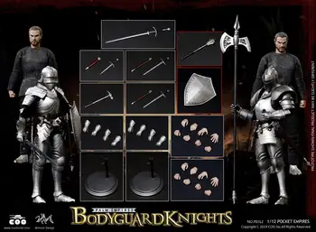 

COOMODEL PE012 POCKET EMPIRES BODYGUARD KNIGHTS DOUBLE-FIGURE SET 1/12 Figure