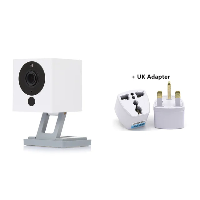 Add UK Adapter Смарт-Камера MI Mijia Xiaofang CCTV с цифровым зумом, IP, 110 градусов, 8X1080 P, Wi-Fi, беспроводное управление, камера ночного видения для приложения Mihome - Color: Add UK Adapter