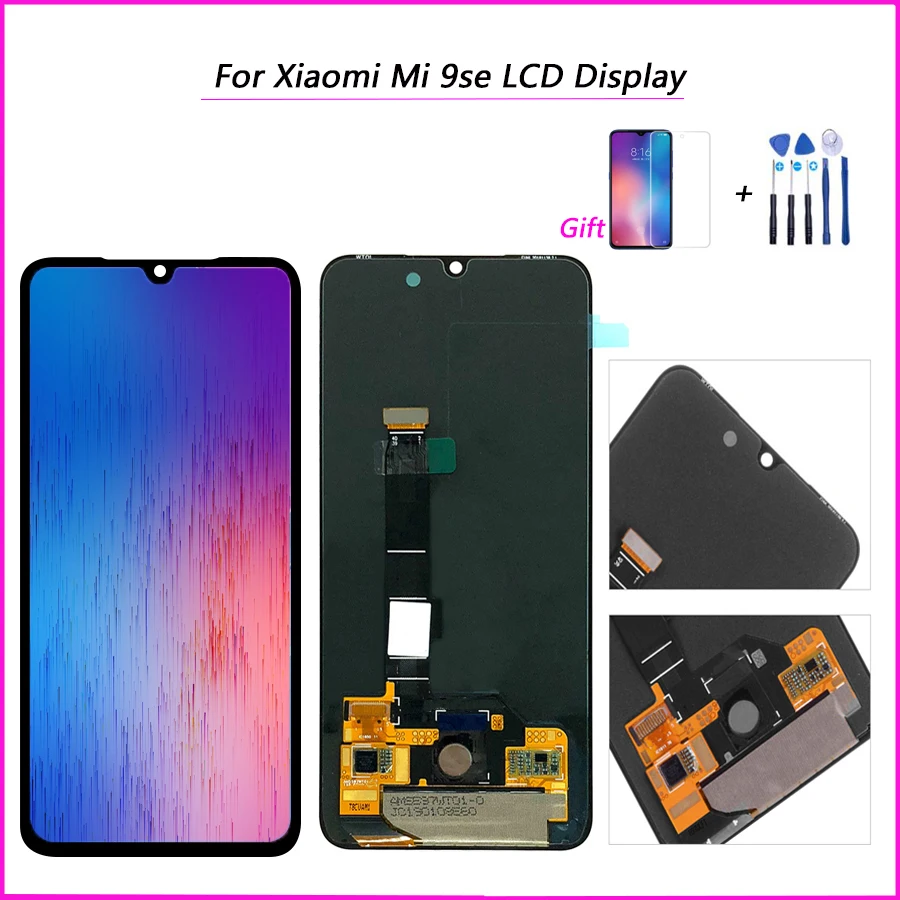 100% новый протестированный AMOLED 5 97 дюйма для Xiaomi Mi 9SE ЖК-дисплей сенсорный экран