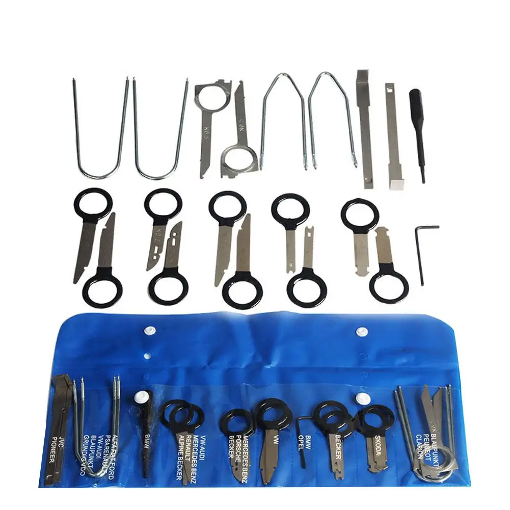

20Pcs Car Vehicle Radio Stereo CD DVD Removal Key Tools Set for Opel Skoda 2019