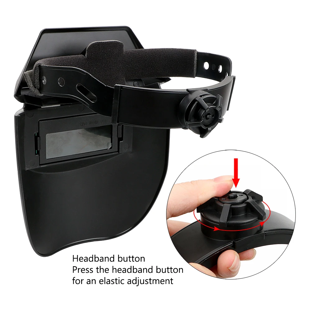 Casque de Soudage Auto-Assombrissant Léger Protection UV