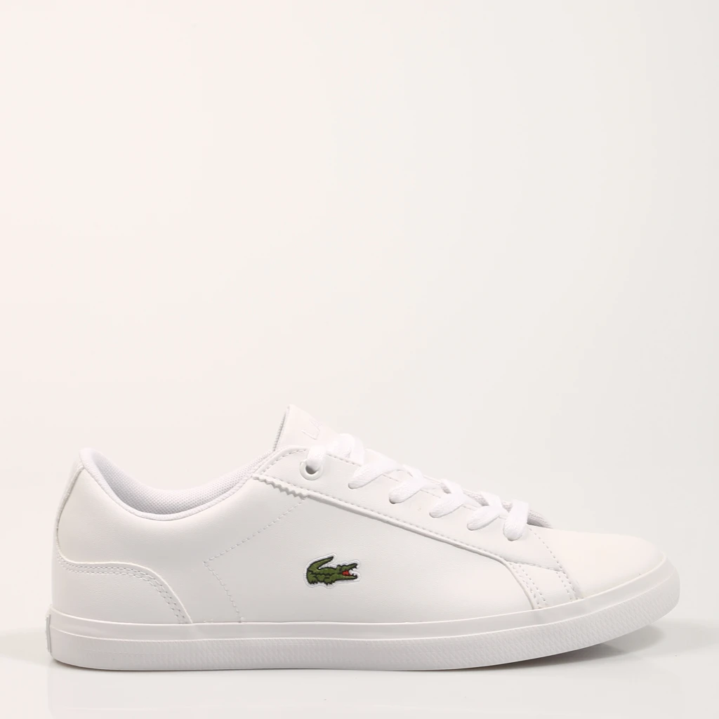 LACOSTE ZAPATILLAS LEROND WHITE 37CUJ0015 Blanco Piel Mujer White SNEAKERS Woman Casual Fashion 73614|Zapatos planos de