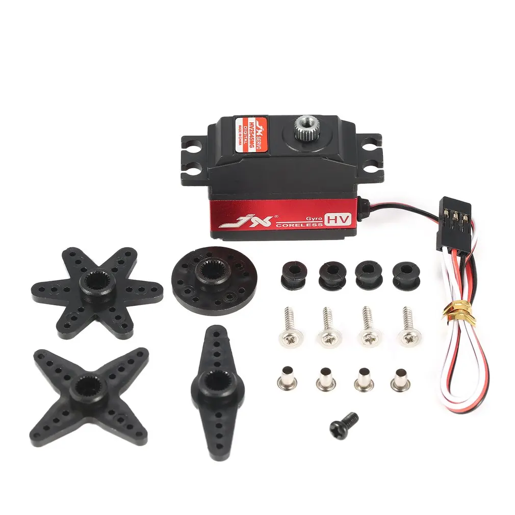 

JX PDI-HV2545MG Waterproof Metal Gear Digital Coreless Gyro Servo for RC 450 500 Helicopter Fixed-wing Airplane