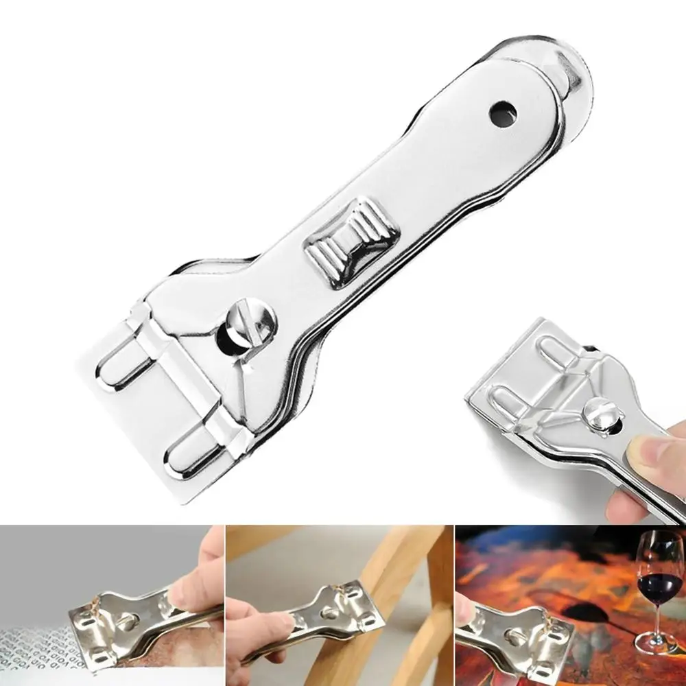 

1PC Multifunction Glass Ceramic Hob Scraper Cleaner Remover With 1pcs Blade For Cleaning Oven Cooker Tools Utility Knife