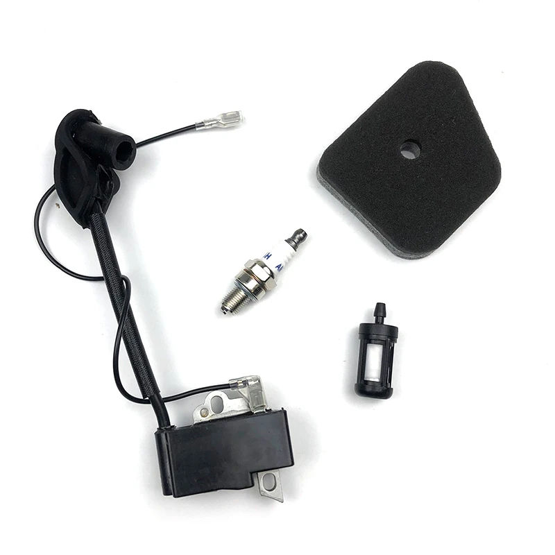 Bobina Di Accensione Kit Filtro Aria Carburante Modulo Bobina Di Accensione Per Stihl Fs90R Fs100R Fs110R Fs130R Km110R Bobine Di Accensione Candela N