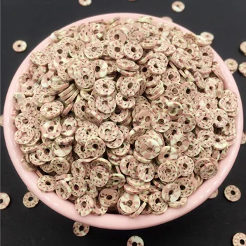 

100g Polymer Soft Clay Mini Chocolate Donuts Slice Sprinkle for Crafts DIY Slime Filling Fake Cake Dessert Food Particles