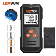 LOMVUM Metall Detektor Verdrahtung Detector Wand Detektor Kabel Professionelle AC Spannung Kupfer Holz Erkennen Wand Scanner Multifunktions