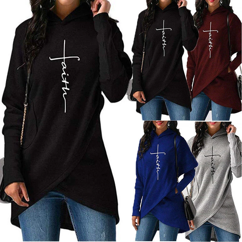 faith wrap hoodie