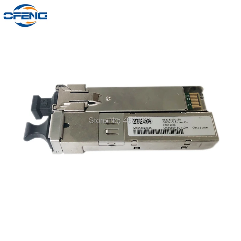 

Original ZTE C+ SFP Modules GPON SFP SC Module with single mode C+ GPON OLT Class C+ for ZTE Service board GTGO GTGH