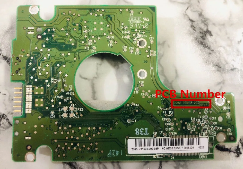 Western Digital HDD Circuit Board for WD5000KMVV and WD10TMW: 2060-701675-002 Description Image.This Product Can Be Found With The Tag Names Computer Office, Hard disk circuit board, Industrial Computer Accessories, Servers Industrial Computer
