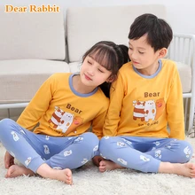 Pijama infantil de natal, meninos e meninas, conjunto de roupas para crianças de 2 a 13 anos