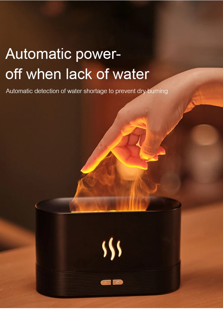 luz de simulação de mesa USB, purificador