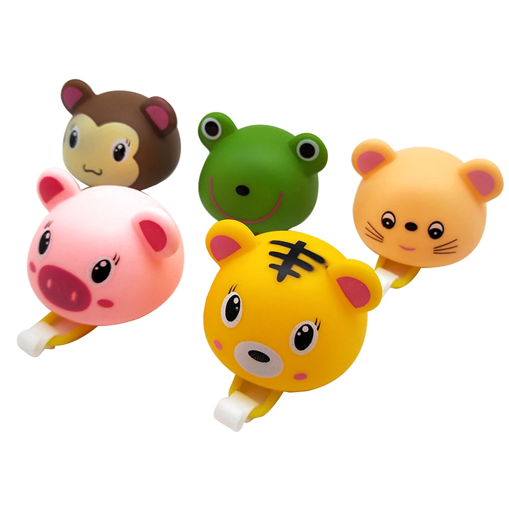 

Moutain Road Car Yellow Duck Headlights Tiger Bell Stretchable Silicone Strap Cute Shape Easy to Repace Battery