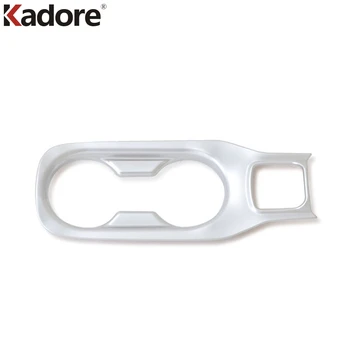 

For Toyota Corolla 2019 2020 Hatchback ABS Matte Interior Decoration Front Water Cup Holder Frame Trim Cover Stickers