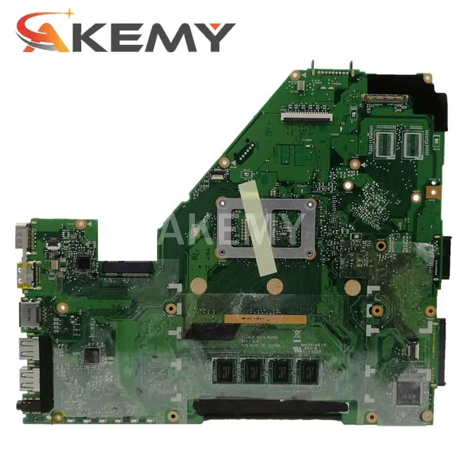 Akemy For ASUS X550LA X550LD X550LC Y581L A550L R510L Y583L laptop motherboard tested 100% work original I7-4500/4510U 4GB RAM