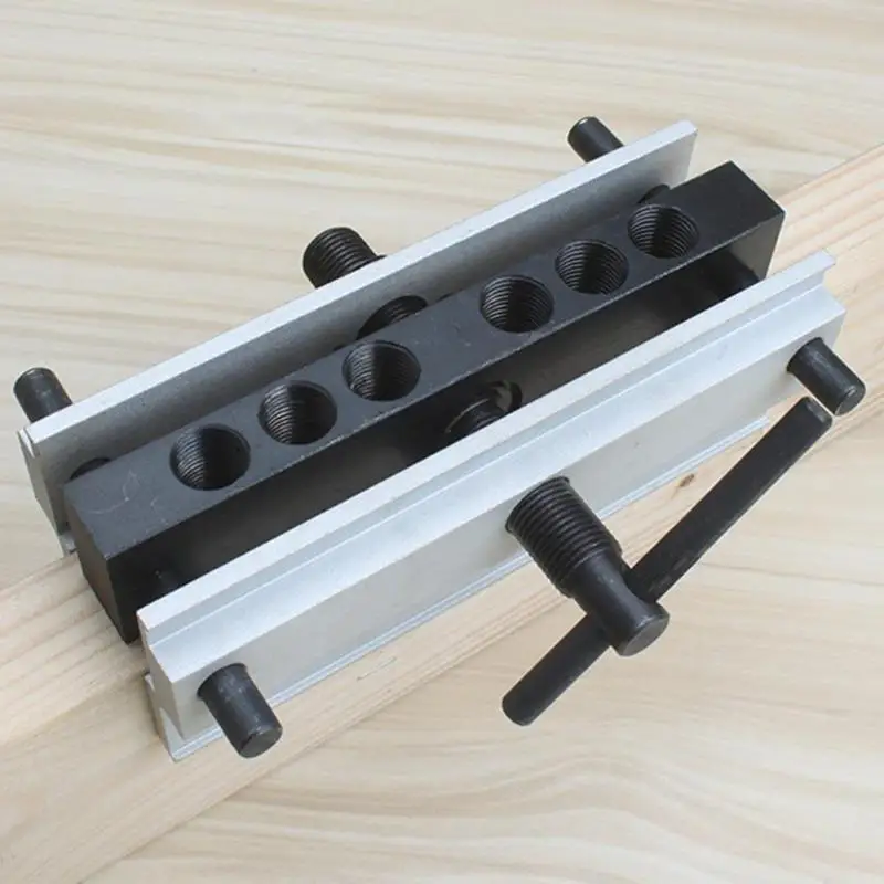 

Metal Vertical Hole Jig Kit Drill Bit Set Household for DIY Carpentry Woodworking Tools for Carpentry Punching Positioning