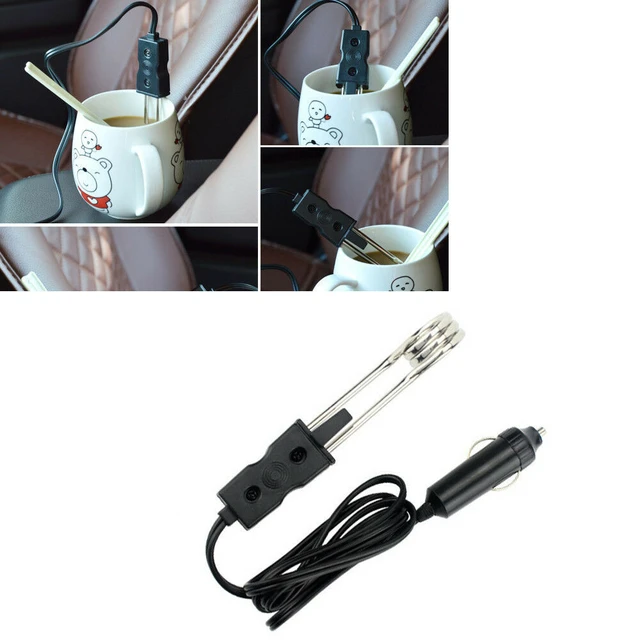12V 120W Portable Electric Car Immersion Tubular Water Heater For Travel  Camping Picnic Mini Boiler Hot Water Coffee Kettle - AliExpress