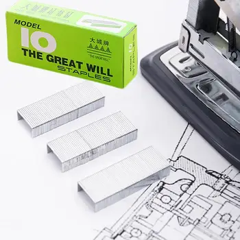 

1box Small Staples 10# Stapler With Special Offer Small Staple Needle Office Supplies Sales Dropshipping School Office Supplies