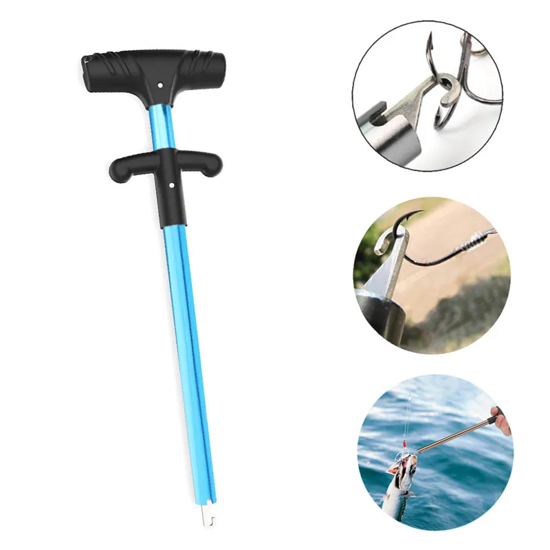 

Fishing Easy Fish Hook Remover Squeeze-Out Fish Hooks New Fishing Tools Minimizing Injuries Aluminum Tube