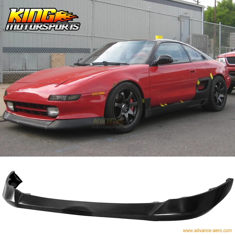 Подходит для 91-95 92 93 Toyota MR2 W20 Aero Style передний бампер спойлер боди из полиуретана