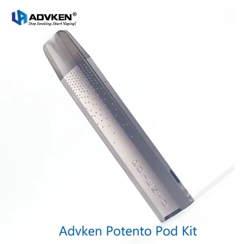 

Advken Potento Pod Kit with 560mah Battery 2.5ml Side Filling Design Cartridge Pod System Vaporizer VS DRAG Nano