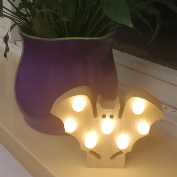 

Creative Mini Hallow Decorative Night Light Creative LED Candle Light Decoration For Christmas Home Halloween Decoration Crafts