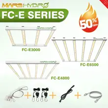 

Mars Hydro FC-E 3000 4800 6500 Sunlike Led Grow Light Dimmable Full Spectrum BridgeLux Chips For Indoor Hydroponics Plants
