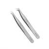 Stainless Steel Eyelashes Tweezer Anti-static Non-magnetic 3D Volume Eyelash Extension Tweezer Makeup Tool 1