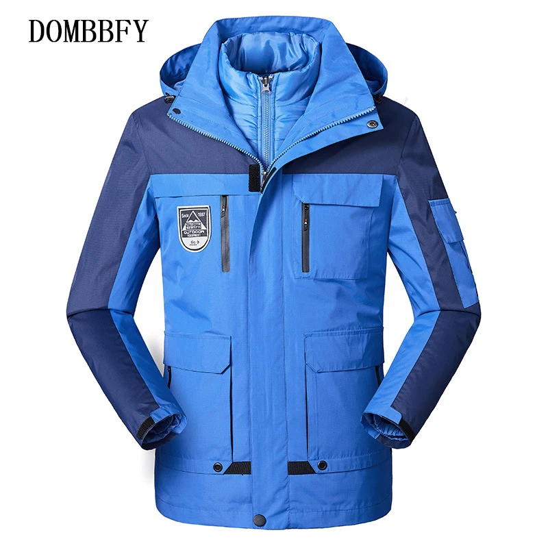 Chaqueta táctica militar 3 en 1 para hombre, chaquetas impermeables a prueba de viento para montaña, rompevientos, abrigos para deportes al aire libre, invierno y otoño AliExpress Ropa de hombre