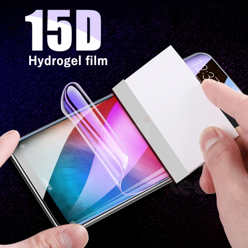 Купить 15D Гидрогелевая пленка для Xiao mi Red Note 8 7 K20 Pro GO Защитная экрана Xiaomi 9 SE 9T A3 Lite не | Стёкла и плёнки для телефонов (4000221479758)
