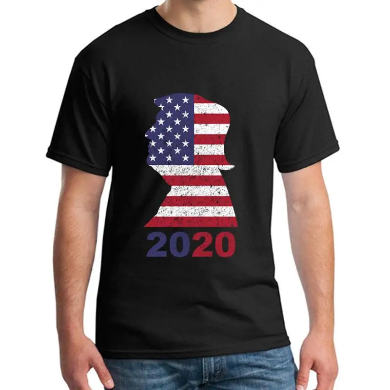 

Cute Donald Trump 2020 T Shirt Trump 2020 Campaign t shirt loose size 82xl fitted raglan Leisure gents t-shirts