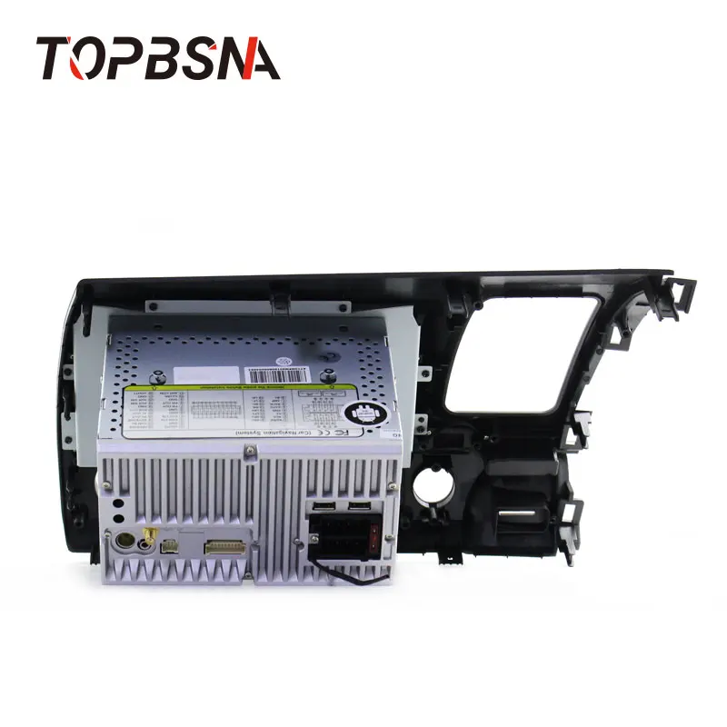 TOPBSNA Android 10 Автомобильный DVD плеер для Honda Civic 2005 2006 2007 2008 2009 2010 2011 GPS навигация 2 din