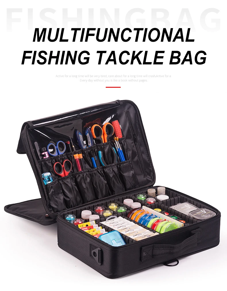 Boîte De Rangement Pour Leurres De Pêche - AMAGOGO - Double Face